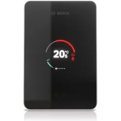 Bosch Hausgeräte EasyControl CT200 Zwart (Bedraad), Thermostat, Schwarz