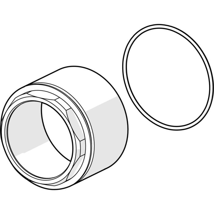 Hansa Ringmutter M50 x 1 Sw 45 59912980 M50x1, SW45
