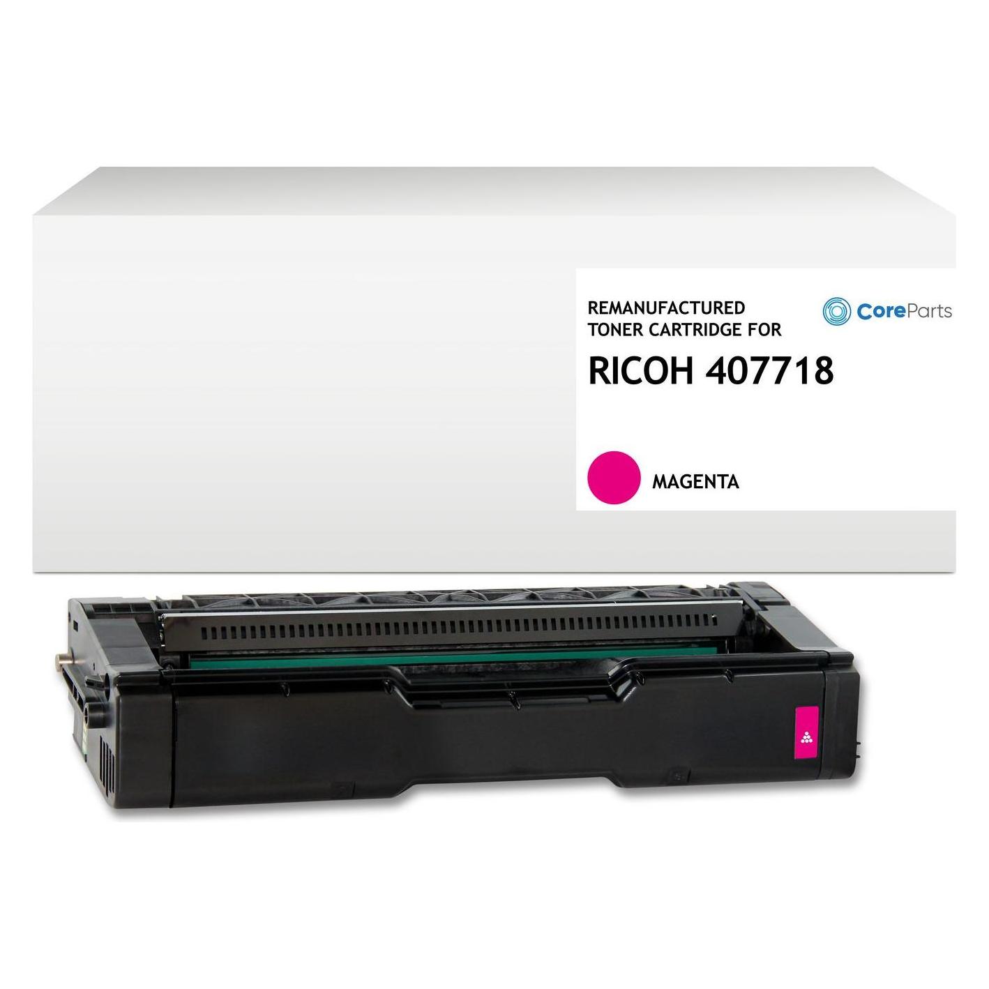 CoreParts Lasertoner for Ricoh Magenta (M) (QI-407718)