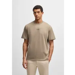 BOSS für Herren. 50519368 Braunes Freizeit-T-Shirt (XL), Lässig, Baumwolle, Kurzarm