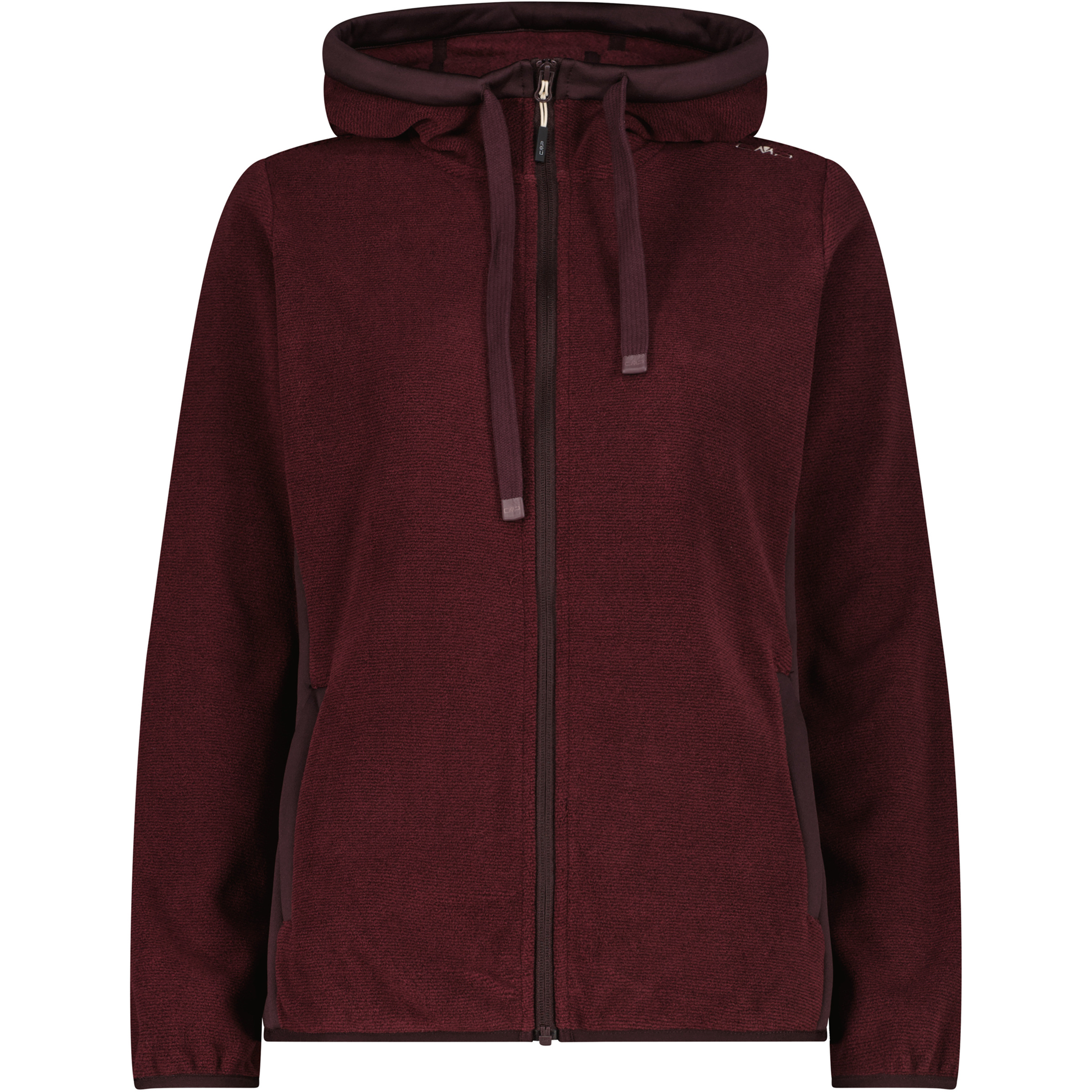 CMP Damen Fleecejacke rot Größe XXS Trekking Elastisch