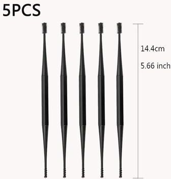 Uplifted Finds Electric Earwax Vacuum Cleaner And Earpick Set 5 Pcs