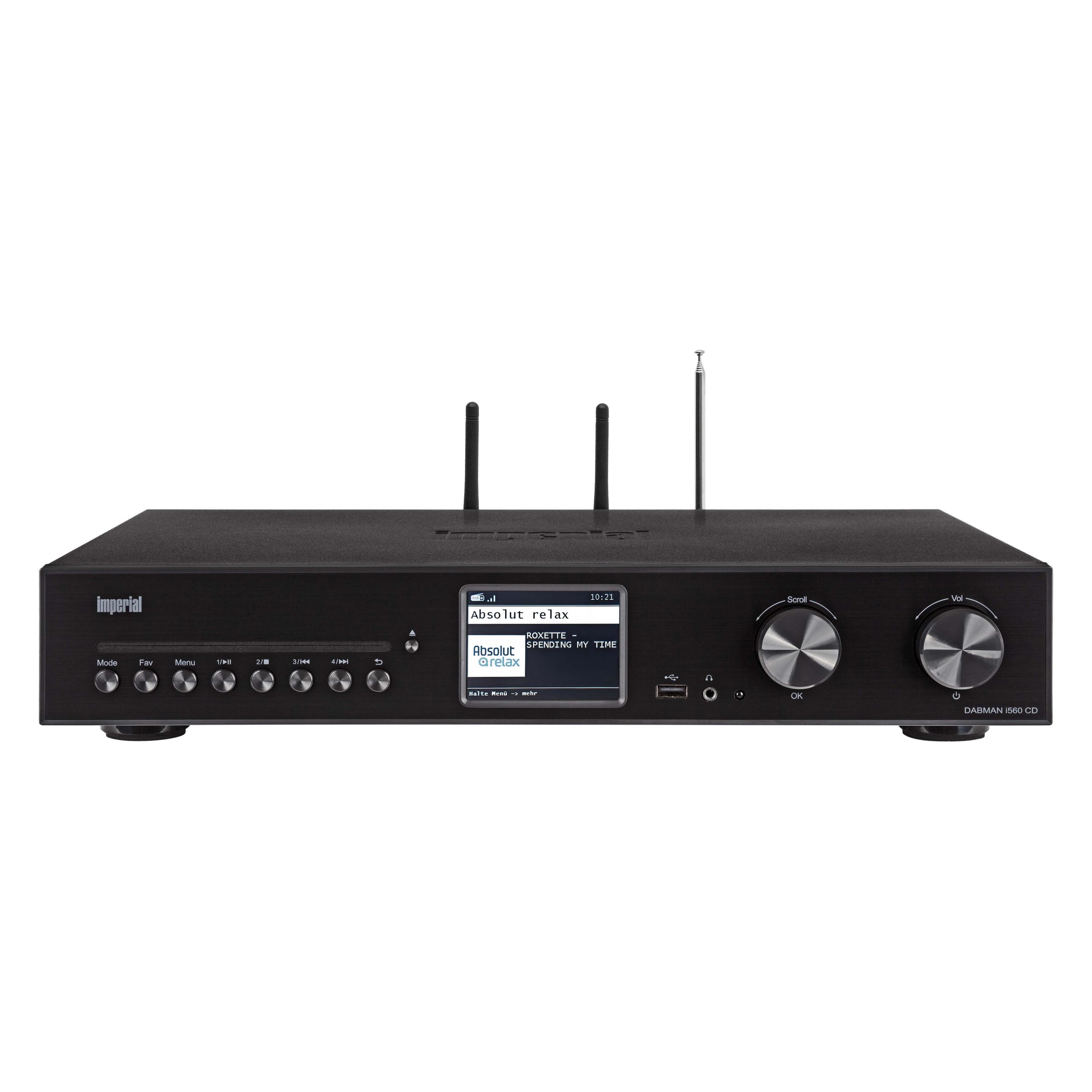 Imperial Dabman i560 CD (DAB+, FM, Internetradio, Bluetooth, WLAN) (22-254-00)