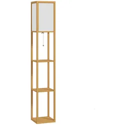 STEHLEUCHTE MDF Eiche Weiß