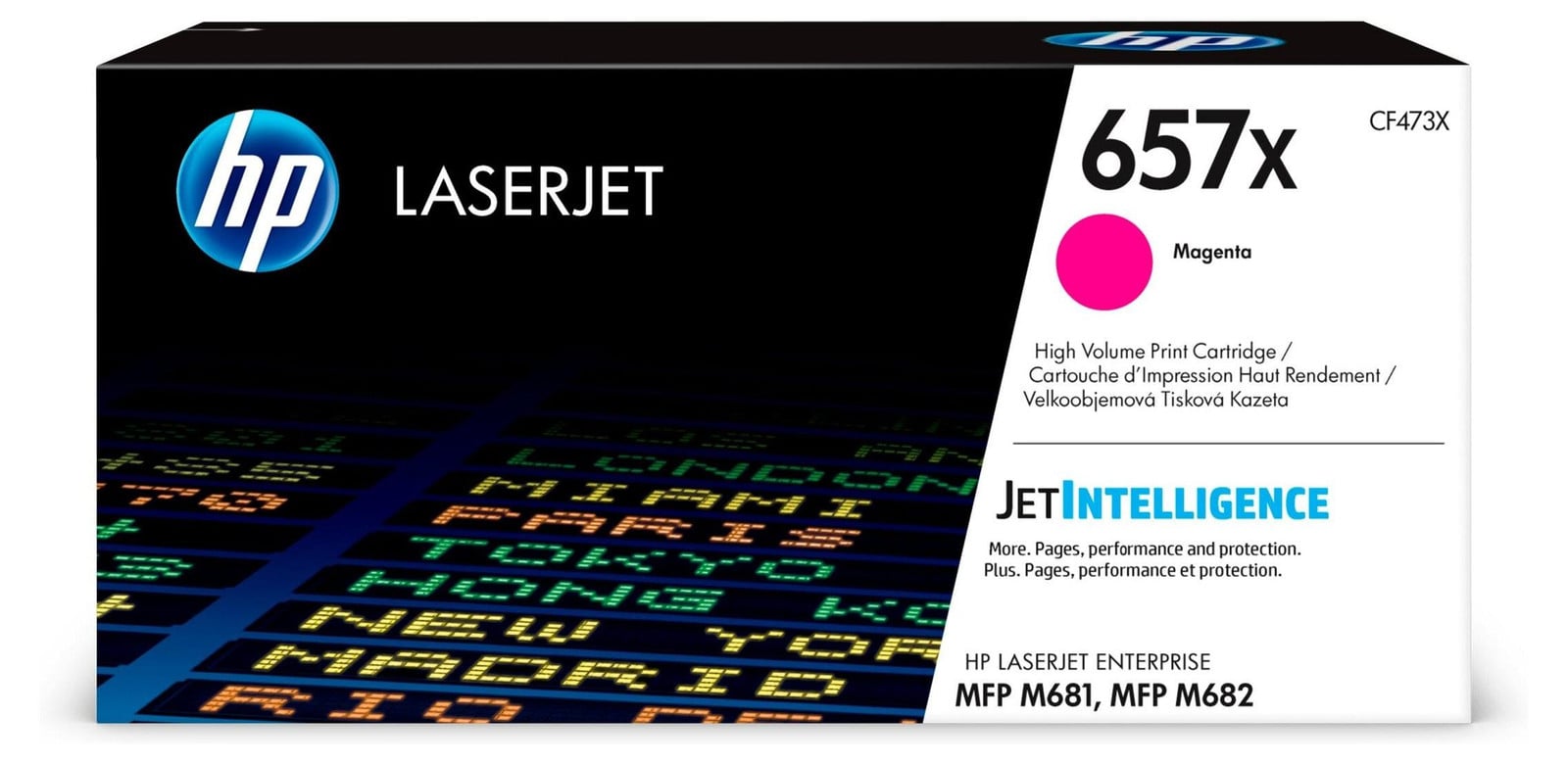 HP 657X Magenta LaserJet Tonercartridge CF473X Hoge Capaciteit