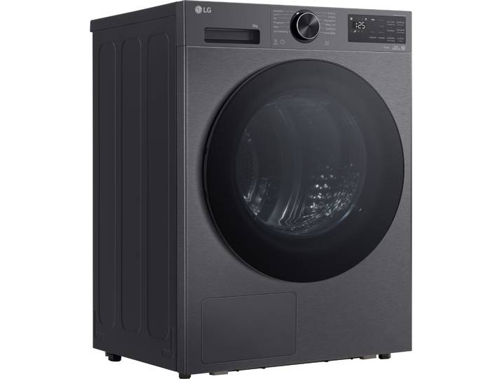 LG Wärmepumpentrockner RT80X7B , Energieeffizienz: B, schwarz, B:60cm H:85cm T:66cm, Trockner, Wärmepumpentrockner