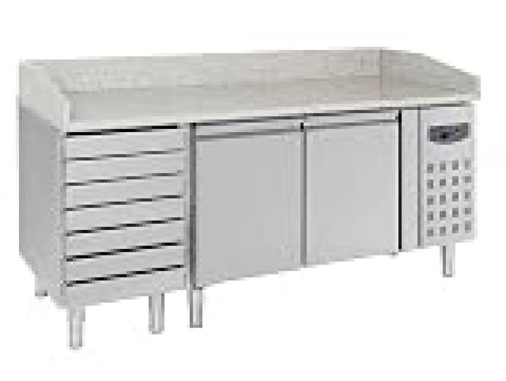 CombiSteel Table Pizza Réfrigérée 2 portes 7 tiroirs série 800