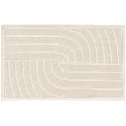 Tchibo - benuta Badematte »Jojo«, Welle, 50 x 80 cm, cream