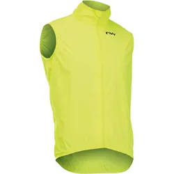 Northwave, Herren, Velojacke, Vortex Weste – Windbreaker Gelb Fluo – XXL (XXL), Gelb, XXL