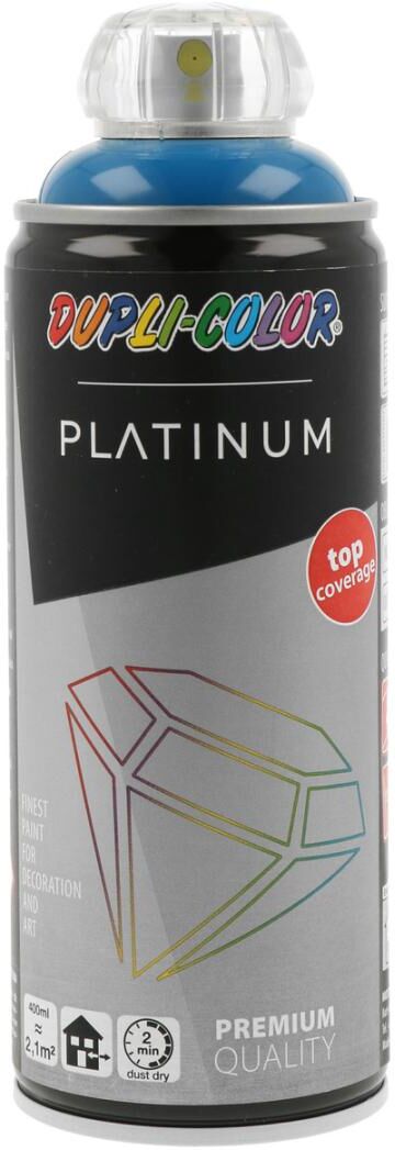 european aerosols DUPLI-COLOR Platinum verkehrsblau glanz, 400 ml