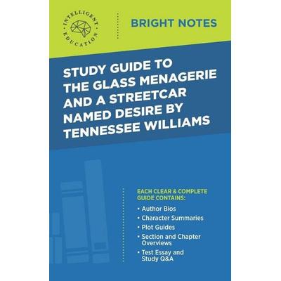 Study Guide to The Glass Menagerie and A Streetcar Named Desire by Tennessee Williams, Taschenbuch von , Dexterity, 978-1-64542-416-1