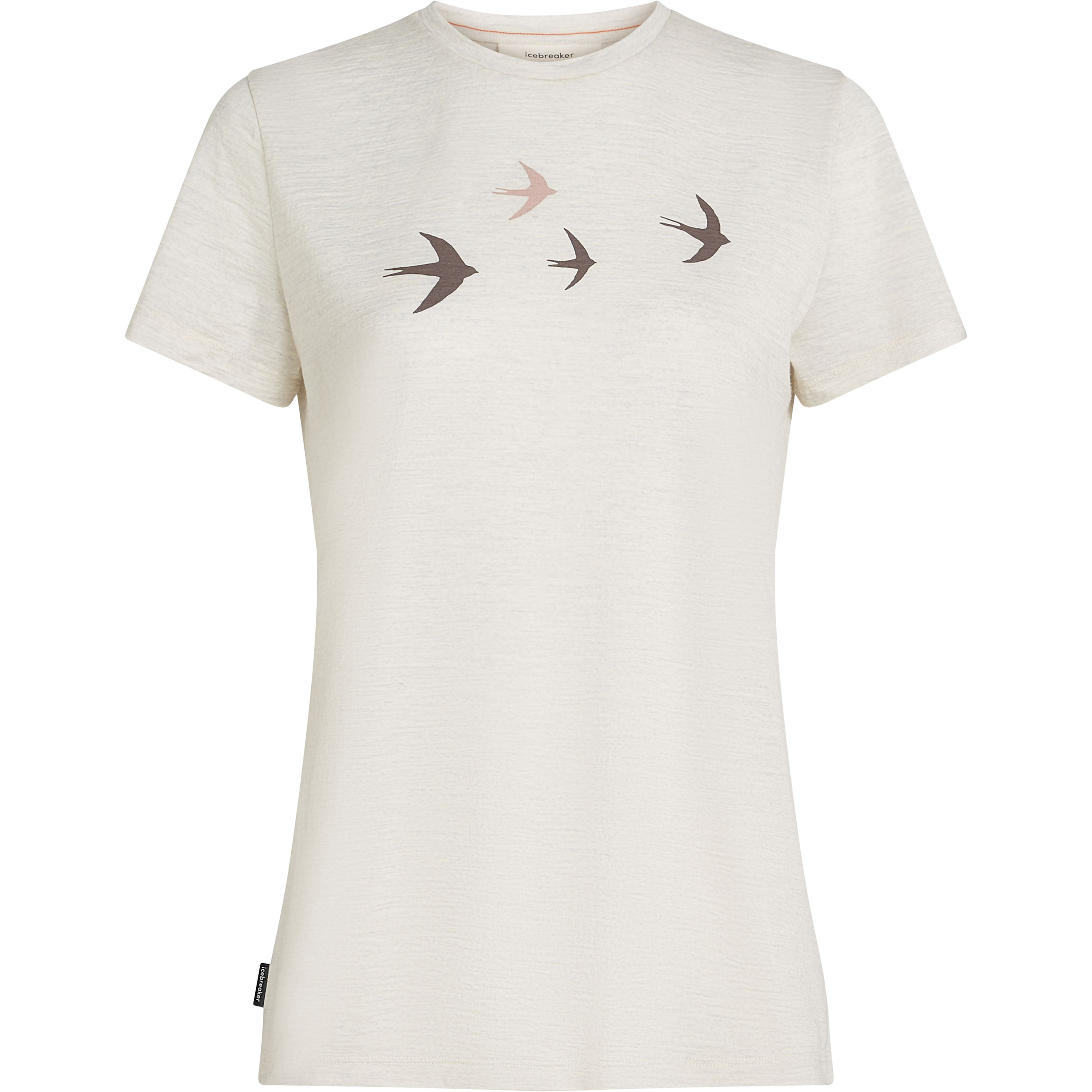 Icebreaker 150 Tech Lite Bird Transit Damen T-Shirts weiss Größe XL Trekking Hautfreundlich Merinowolle