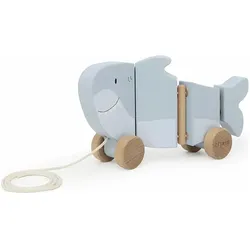 Trixie Baby Wackel-Nachziehtier aus Holz Hai