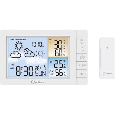 Renkforce RF-4883634 Digitale-Wetterstation Anzahl Sensoren max. 3St.