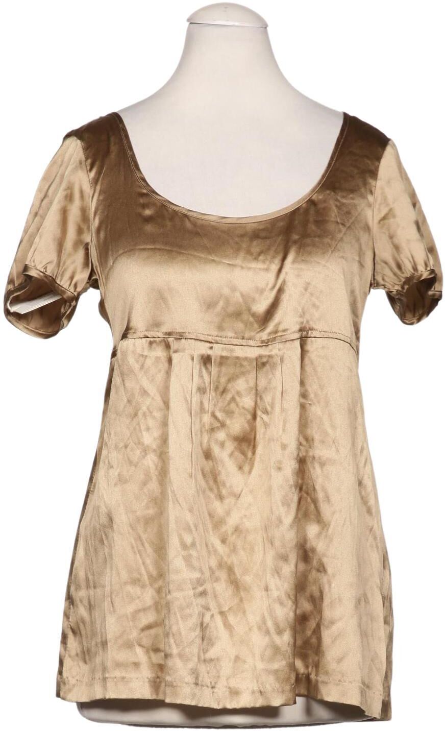 Closed Damen Bluse, Gold, Gr. XS, Seide / Elasthan - Second Hand
