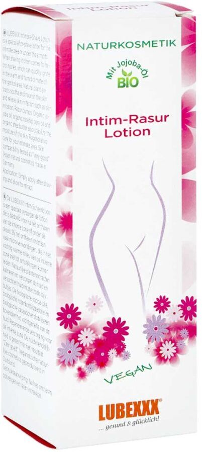 Lubexxx Intim-rasur Lotion pflegt nach Intimrasur