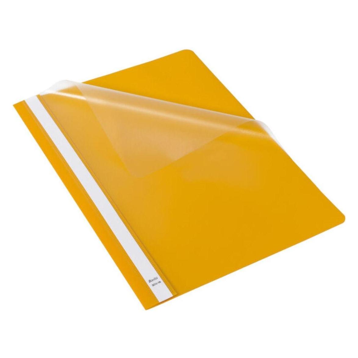 Bantex Scorosite Standard A4 mit gelbem Schnurrbart 25 Stk. (A4, 25 Stk.) (HAME0671)