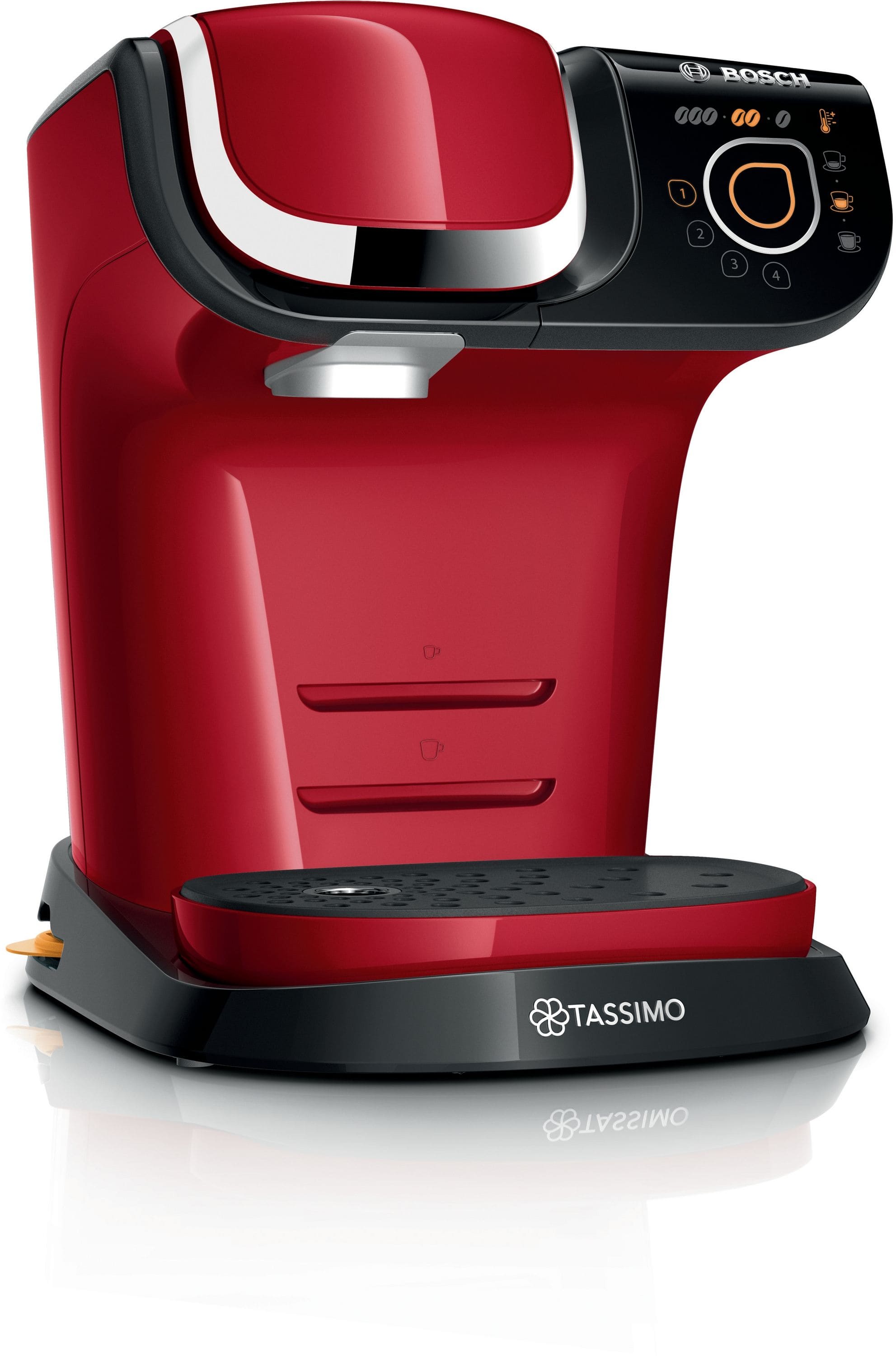 Bosch TAS6503 Tassimo My Way 2 Kaffeekapsel Maschine (Rot)