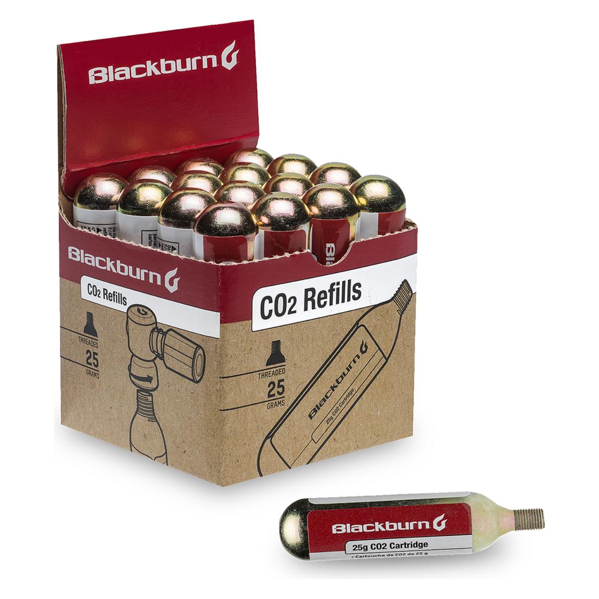 Blackburn 25G CO2 Bulk Cartridges 16 Pack (CO2-Ersatzkartuschen) (828864)