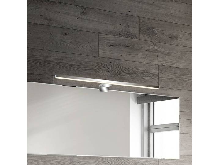 Briloner Wandleuchte Dun 2 in 1, chrom / silber, für Badezimmer, Kunststoff, Modern