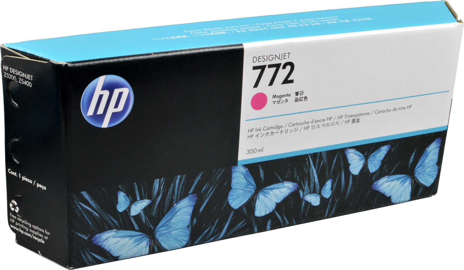 HP 772 inktpatroon - Magenta - Inktjetprinter