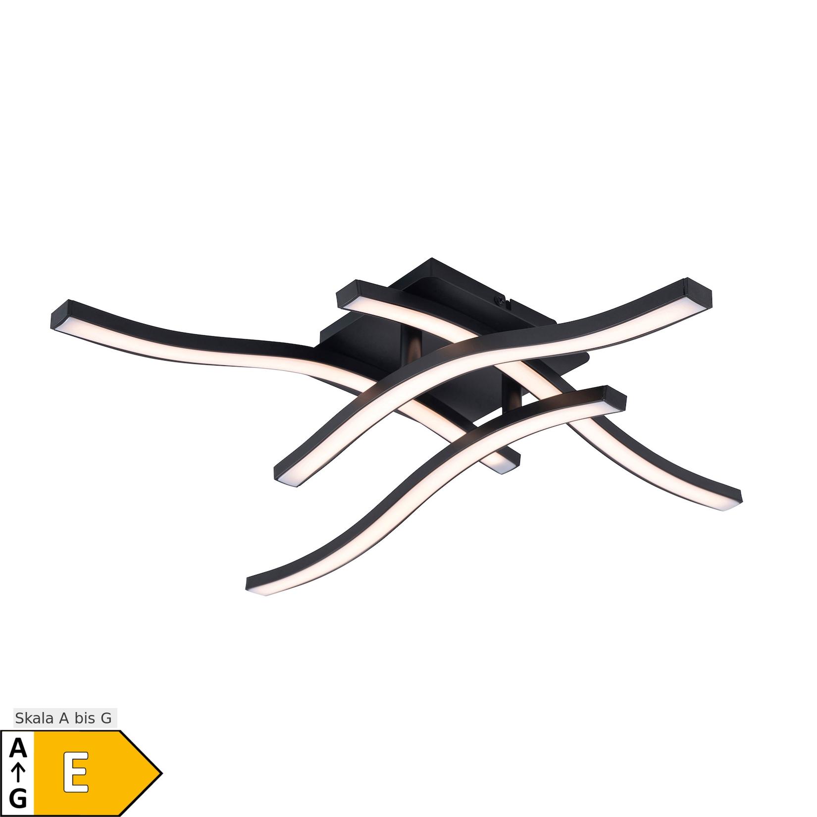 Näve LED Deckenleuchte "ONDA" L/B: 45 cm