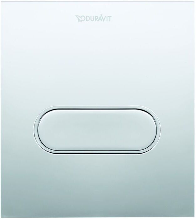 Duravit DuraSystem Betätigungsplatte WD5004021000 13 x 15 cm, Kunststoff, chrom hochglanz, für Urinal