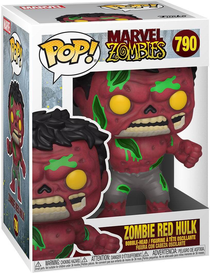 Funko Pop! Marvel Zombies - Zombie Red Hulk 790 - Vinyl figuur