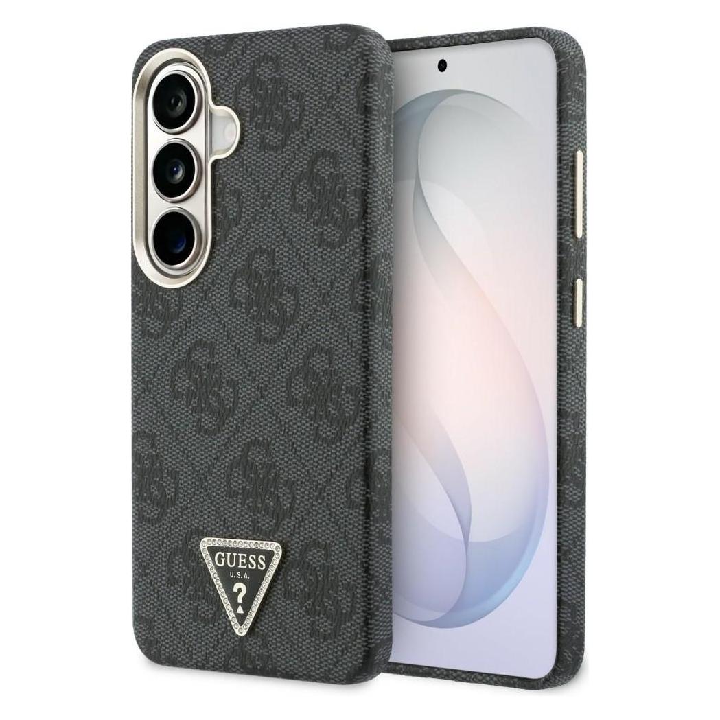 Guess - 4G Triangle Logo (GUHMS26SP4GTDGMK) - Samsung Galaxy S26 - Black (Samsung Galaxy S26) (GUHMS26SP4GTDGMK)