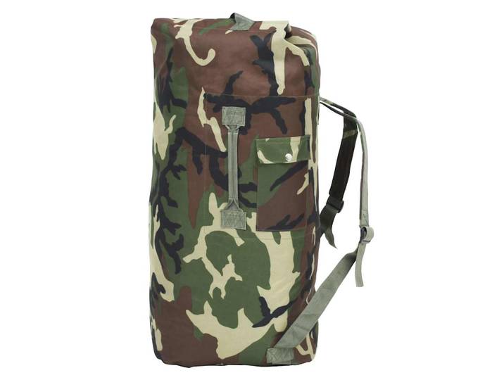 vidaXL Seesack Armee-Stil 85 L Camouflage