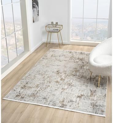 MDA Rugs Obsession Collection Cream Abstract Area Rug