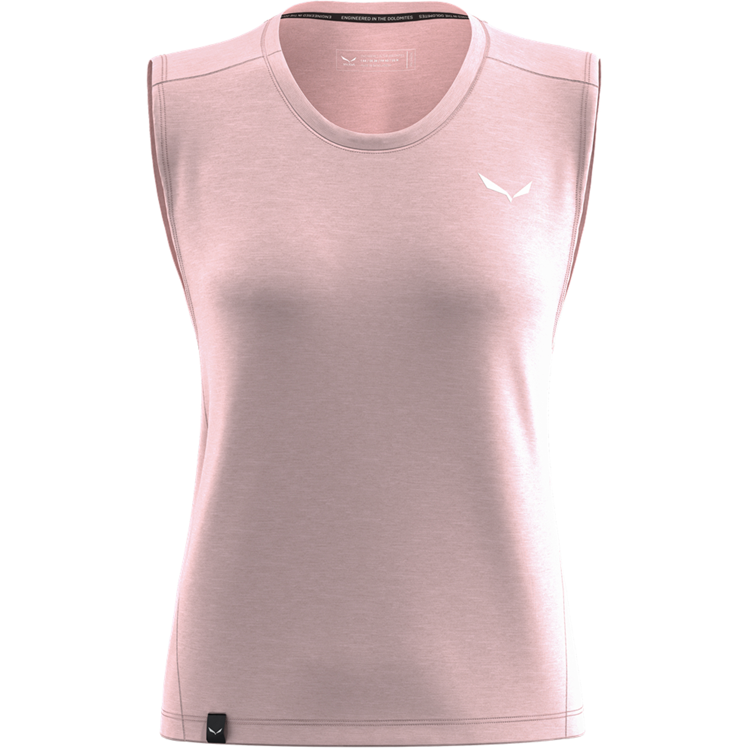 Salewa Eagle Minilogo AM Top Damen Tanktops rosa Größe XS Lifestyle Hautfreundlich