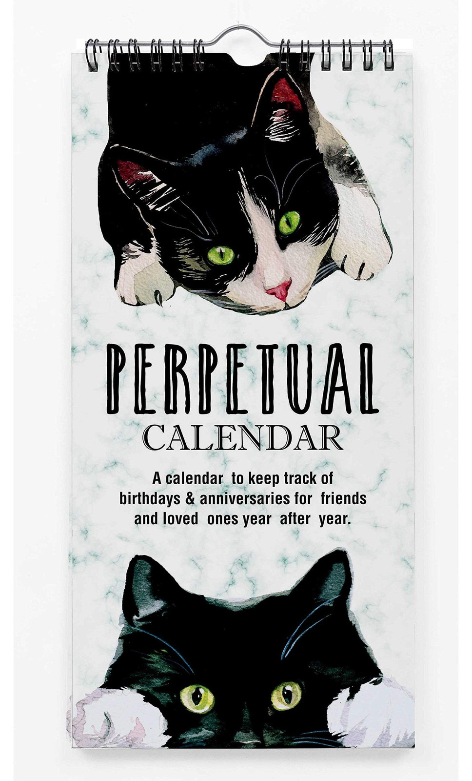 Perpetuele Kalender Voorjaarsdieren 28 x 13,7 cm