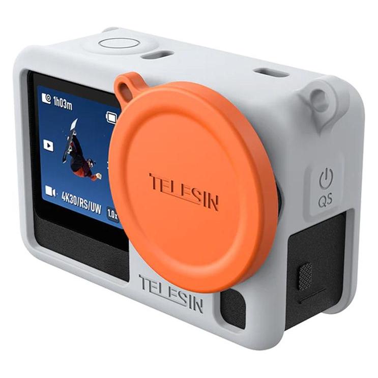 Telesin Silicone Protective Case for DJI Osmo Action 6 (Gray) (TELESIN)