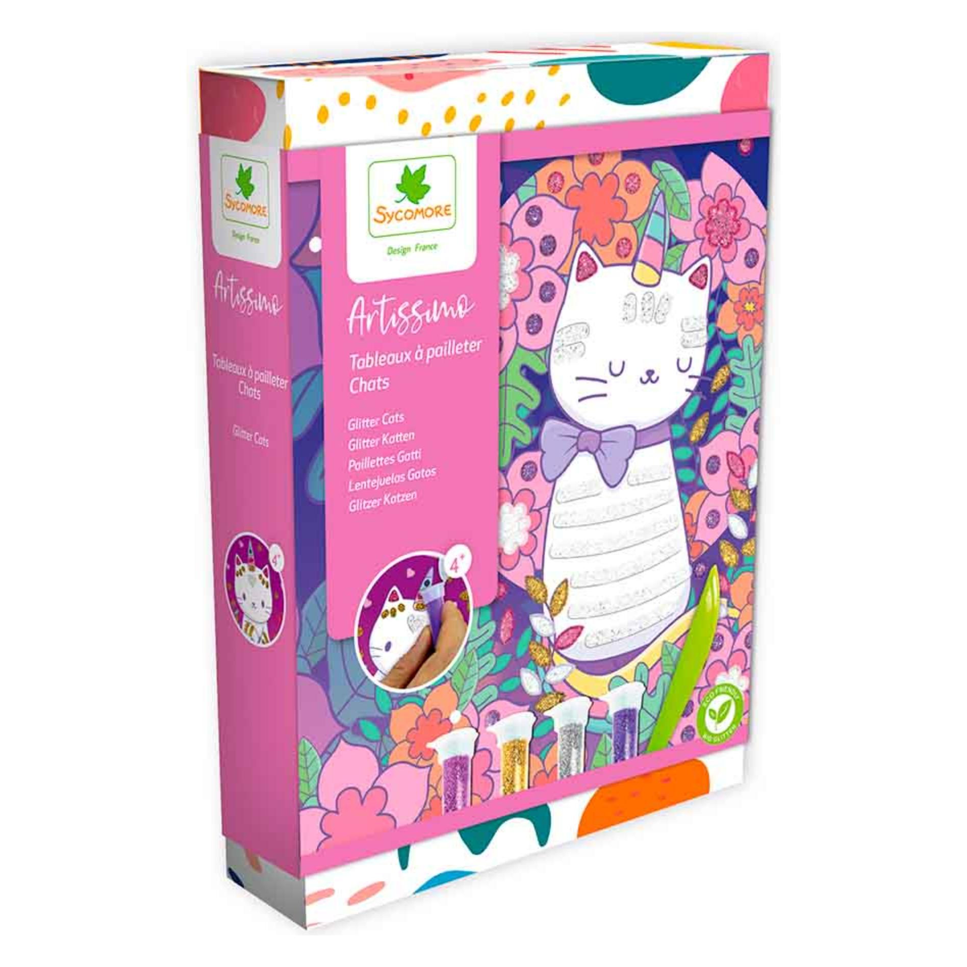 Sycomore Artissimo Pm Paillettes Chats (Fr-De-It) (CREA037)