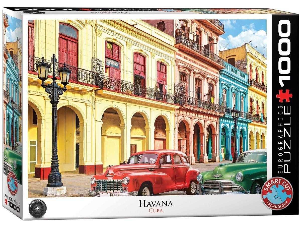 Eurographics Puzzel Havana Cuba 1000 stukjes