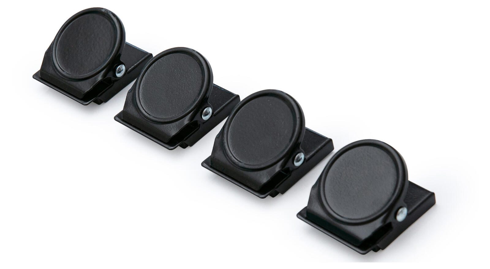 ALLboards Magnet schwarz, Metall 3,5 x 3,0 cm MFC4_BLACK