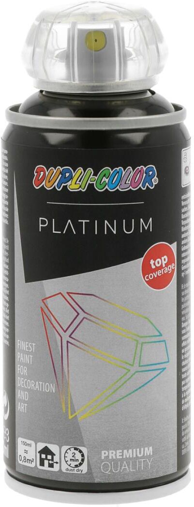 european aerosols DUPLI-COLOR Platinum schwarz glanz, 150 ml