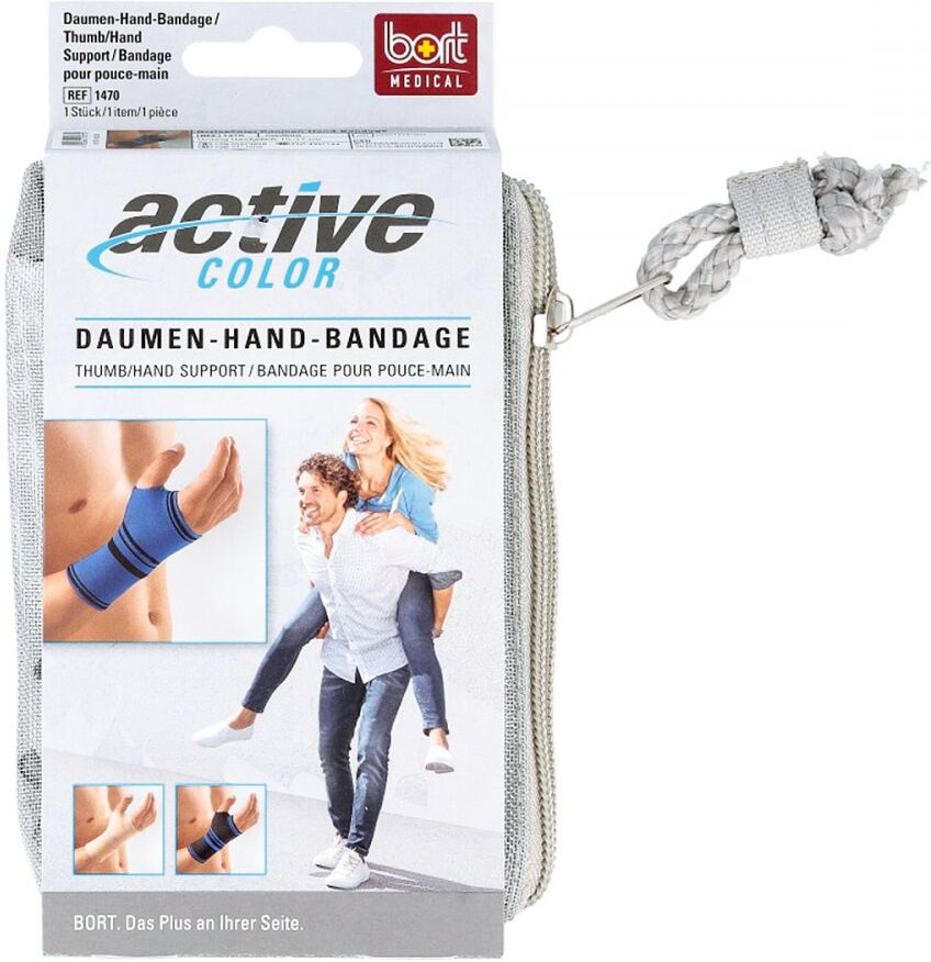 Bort Activecolor Daumen Hand Band.medium schwarz