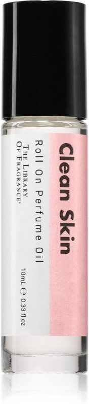 The Library of Fragrance Clean Skin huile pour le corps roll-on mixte 10 ml