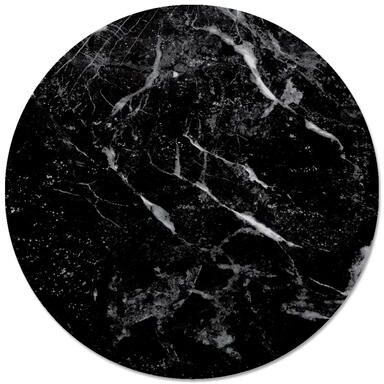 Counterart Glass Lazy Susan - Black Marble - 13x.026
