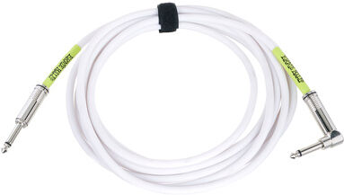 Ernie Ball Instrument Cable White 15ft Blanc