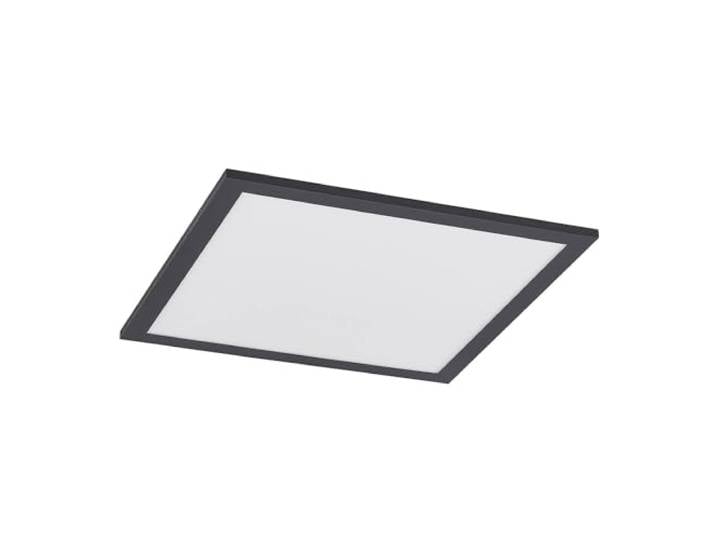 Lindby LED Deckenleuchte flach in schwarz, weiß, Panel