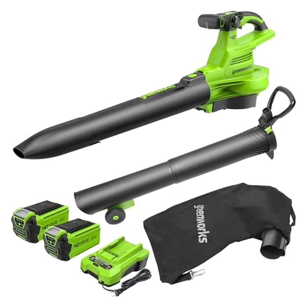 Greenworks Soffiatore Aspiratore (Batteriebetrieb, Laubsauger-& bläser) (6952909089874)