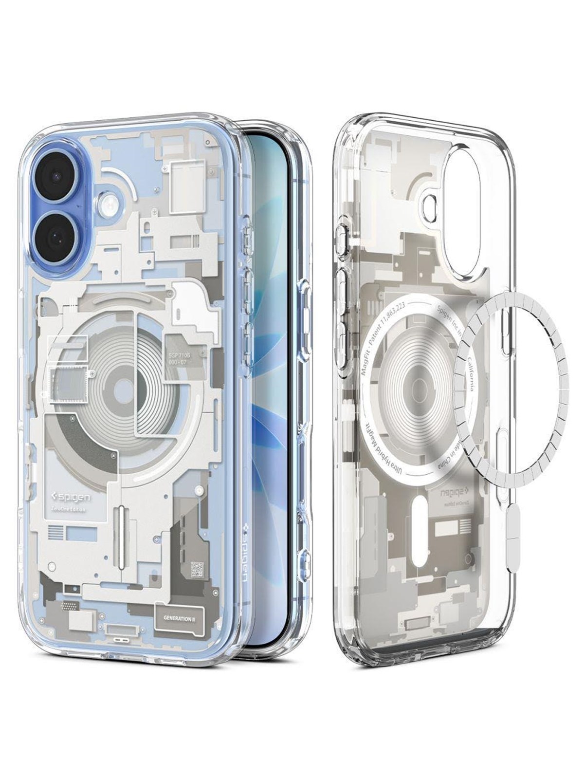 Spigen Ultra Hybrid MagSafe case for iPhone 17 Zero One - titanium
