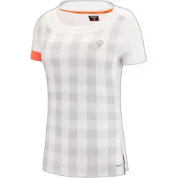 Macron, Damen, Sportshirt, Prime Briget (XS), Orange, Weiss
