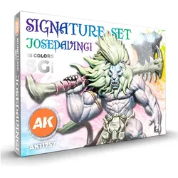 AK Interactive Ak Set de Peinture - Signature Set : JoseDaVinci