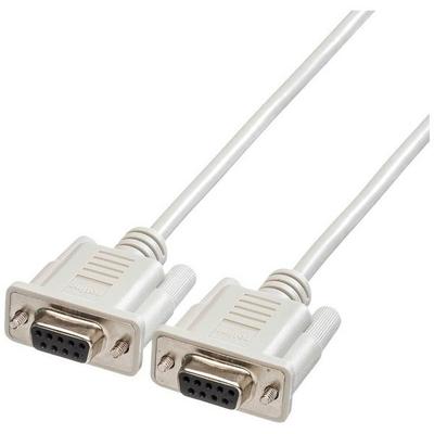 ROLINE 9-9pol. Link-Kabel, BU/BU, 1,8 m
