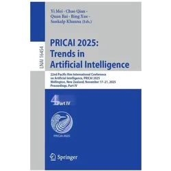 PRICAI 2025: Trends in Artificial Intelligence, Fachbücher von Chao Qian, Yi Mei, Sankalp Khanna, Bing Xue, Quan Bai