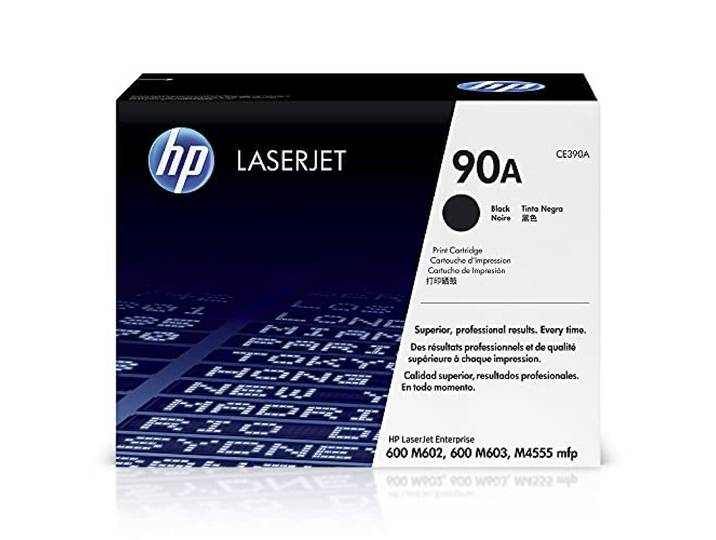 HP 90A Toner Noir Authentique (CE390A)